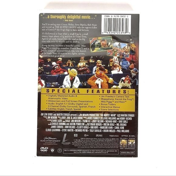 The Muppet Movie DVD NWT - Picture 2 of 2